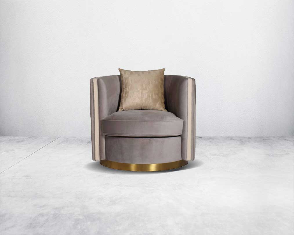 This 3  sofa set is an elegant statement piece with clean lines softened by subtle curves. Vertical channel quilting is an outstanding design detail on this sofa.