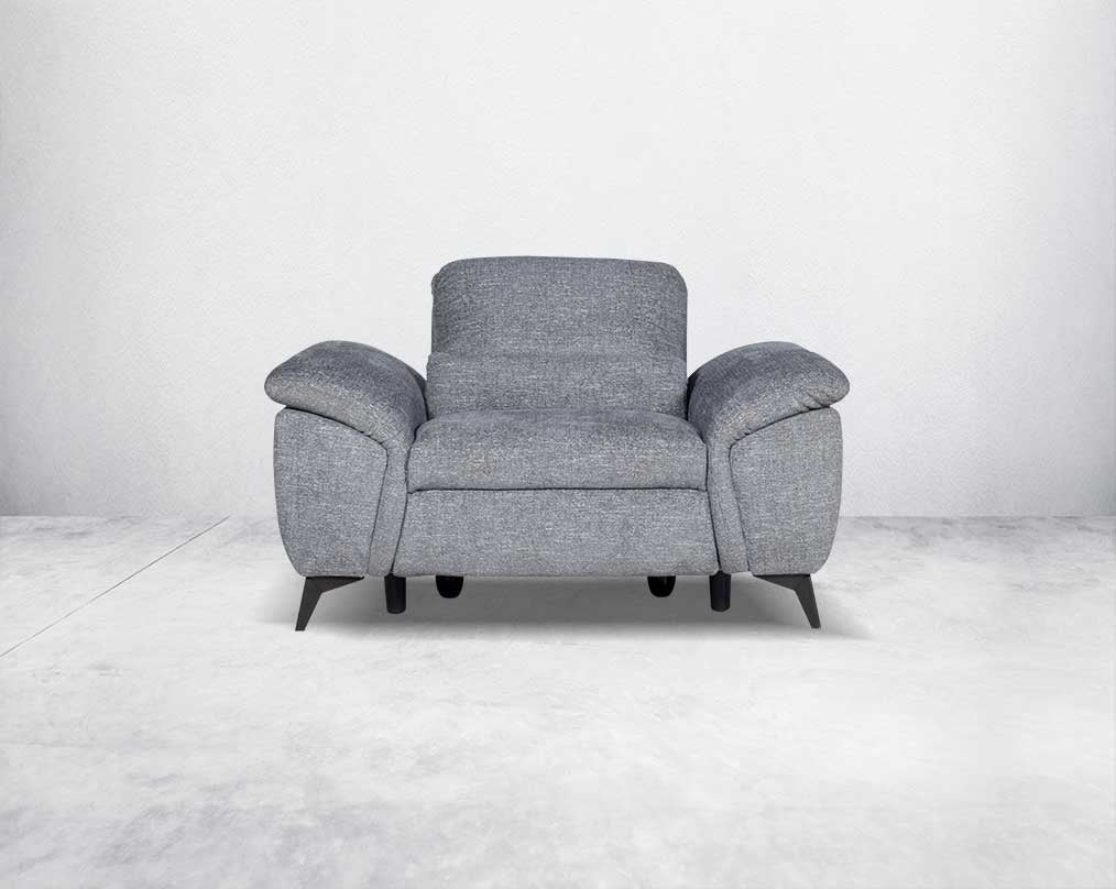 Rufio Fabric Power Recliner Sofa