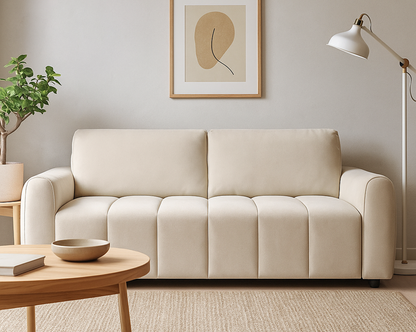 Edorta Fabric Sofa Cum Bed