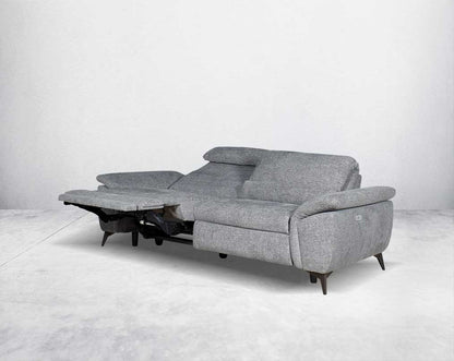 Rufio Fabric Power Recliner Sofa