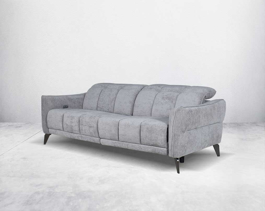 Luneta Fabric Power Recliner Sofa