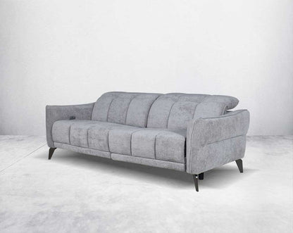 Luneta Fabric Power Recliner Sofa