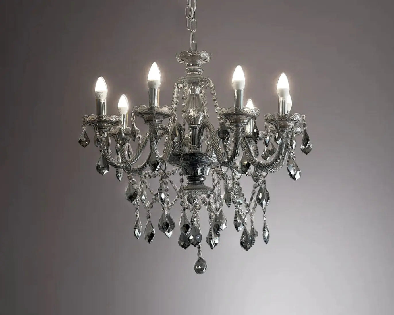 Aureliana Smokey Chandelier
