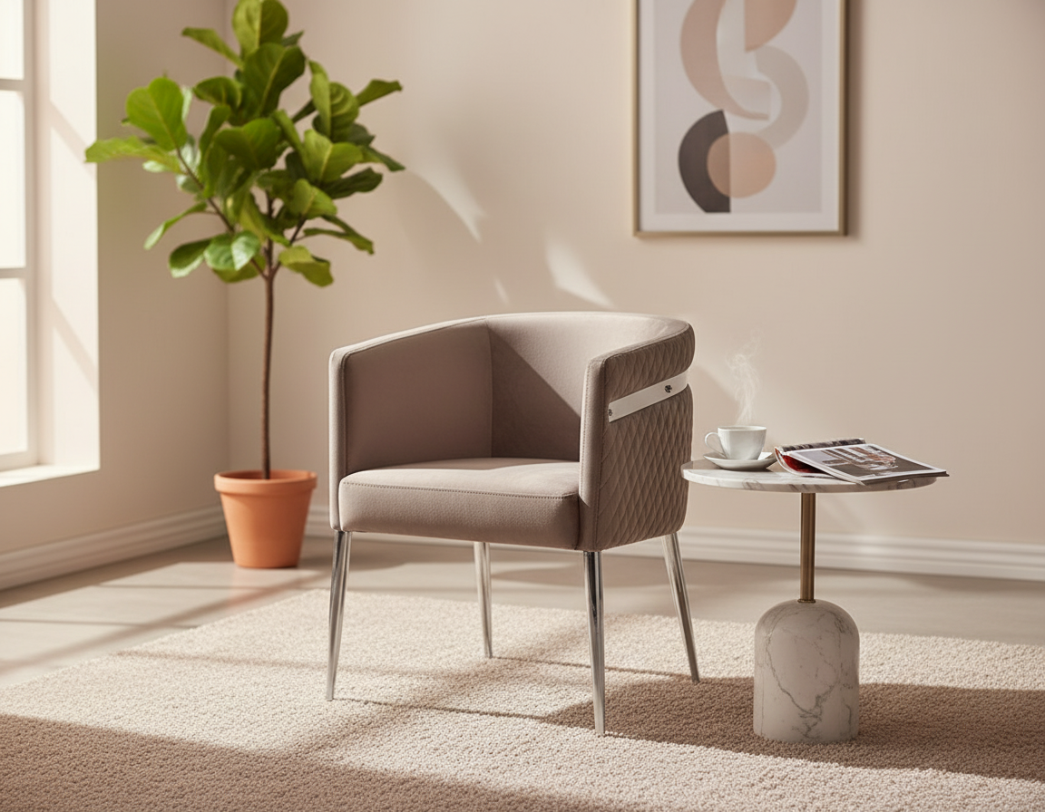 Giselle Fabric Leisure Chair