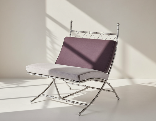 Alexia Stainless Steel Leisure Chair