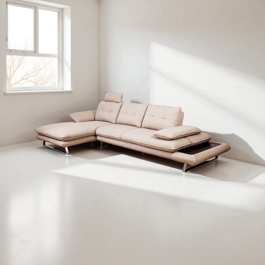 Litera Fabric Sectional Sofa