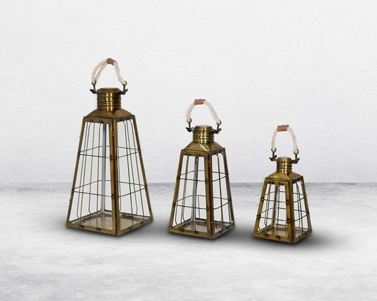 Filiberto Lantern - 1 large 2 medium 3 small