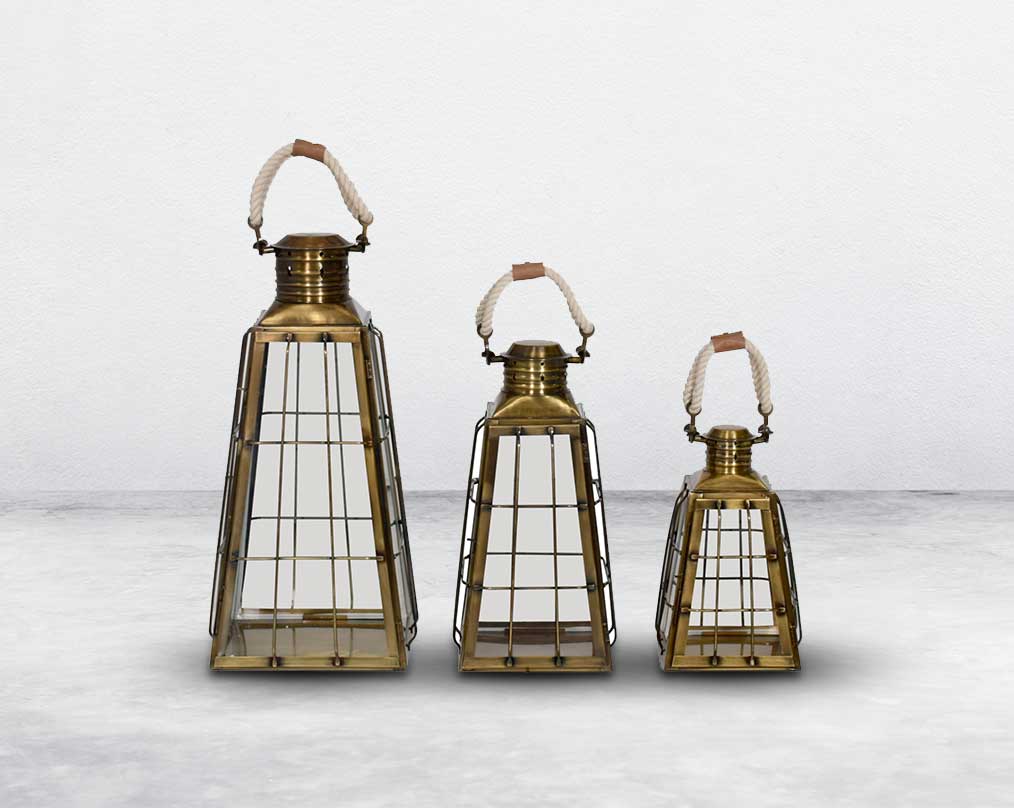 Filiberto Lantern - 1 large 2 medium 3 small