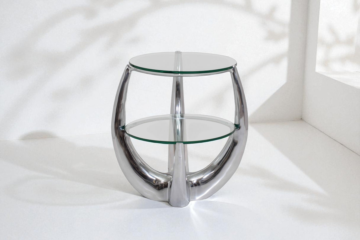 Fausto Silver End Table