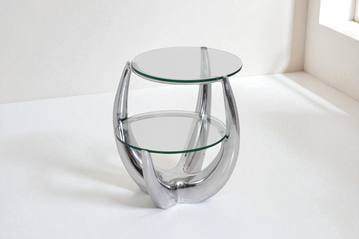 Fausto Silver End Table