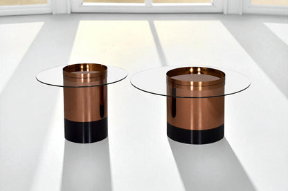 Madrid Rose Gold Coffee & End Table Set