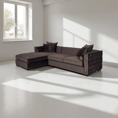 Veronica Fabric Sectional Sofa