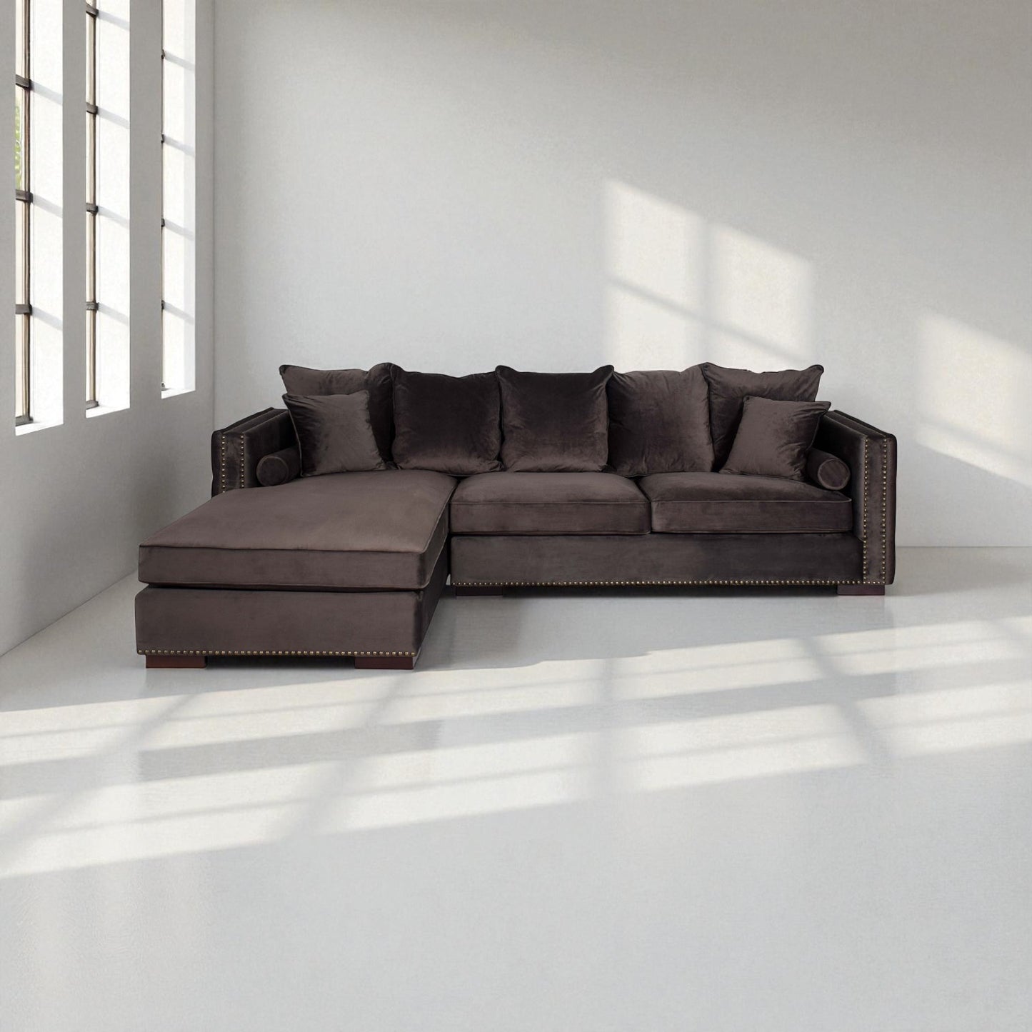 Veronica Fabric Sectional Sofa