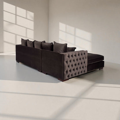 Veronica Fabric Sectional Sofa