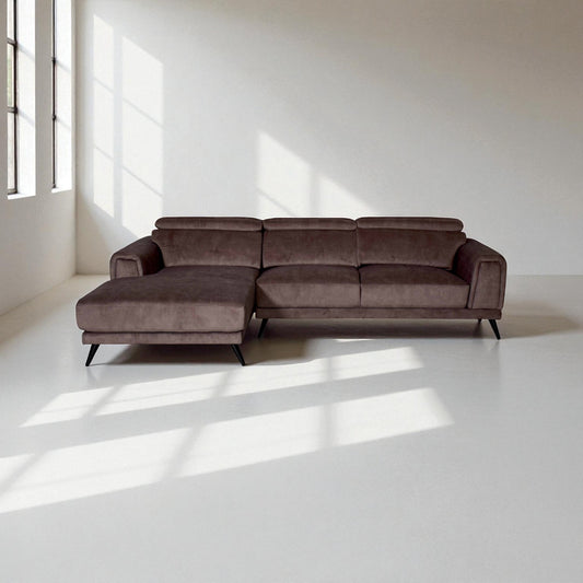 Alusia Fabric Sectional Sofa