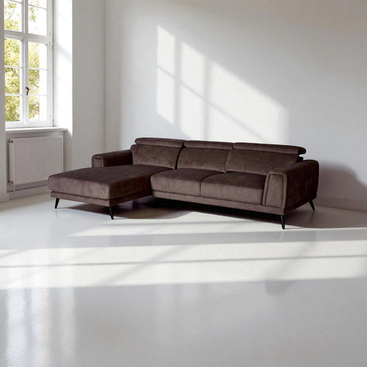 Alusia Fabric Sectional Sofa