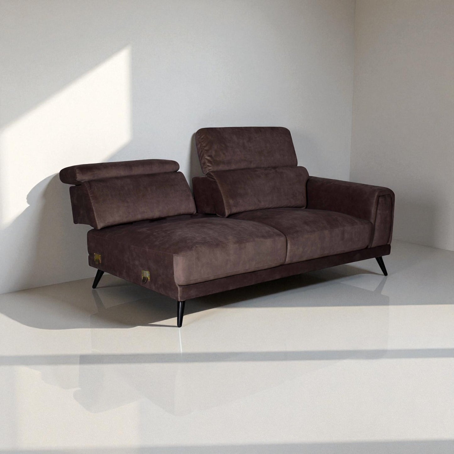 Alusia Fabric Sectional Sofa