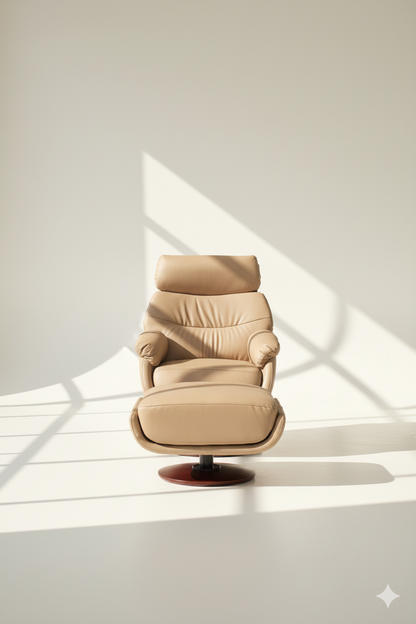 Hiro Leatherette Leisure Chair