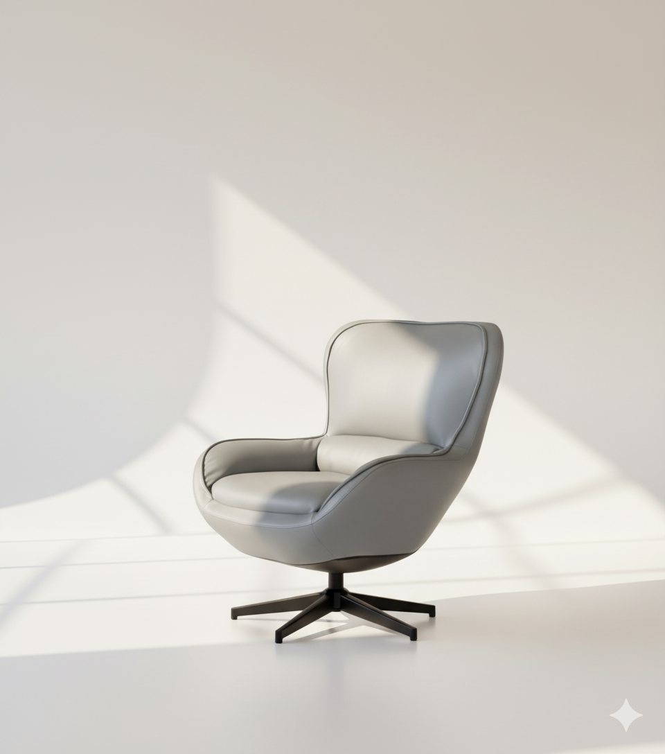 Delfina Leisure Chair With Foot Rest