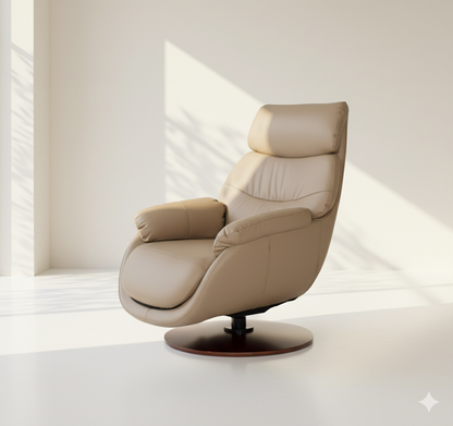 Hiro Leatherette Leisure Chair