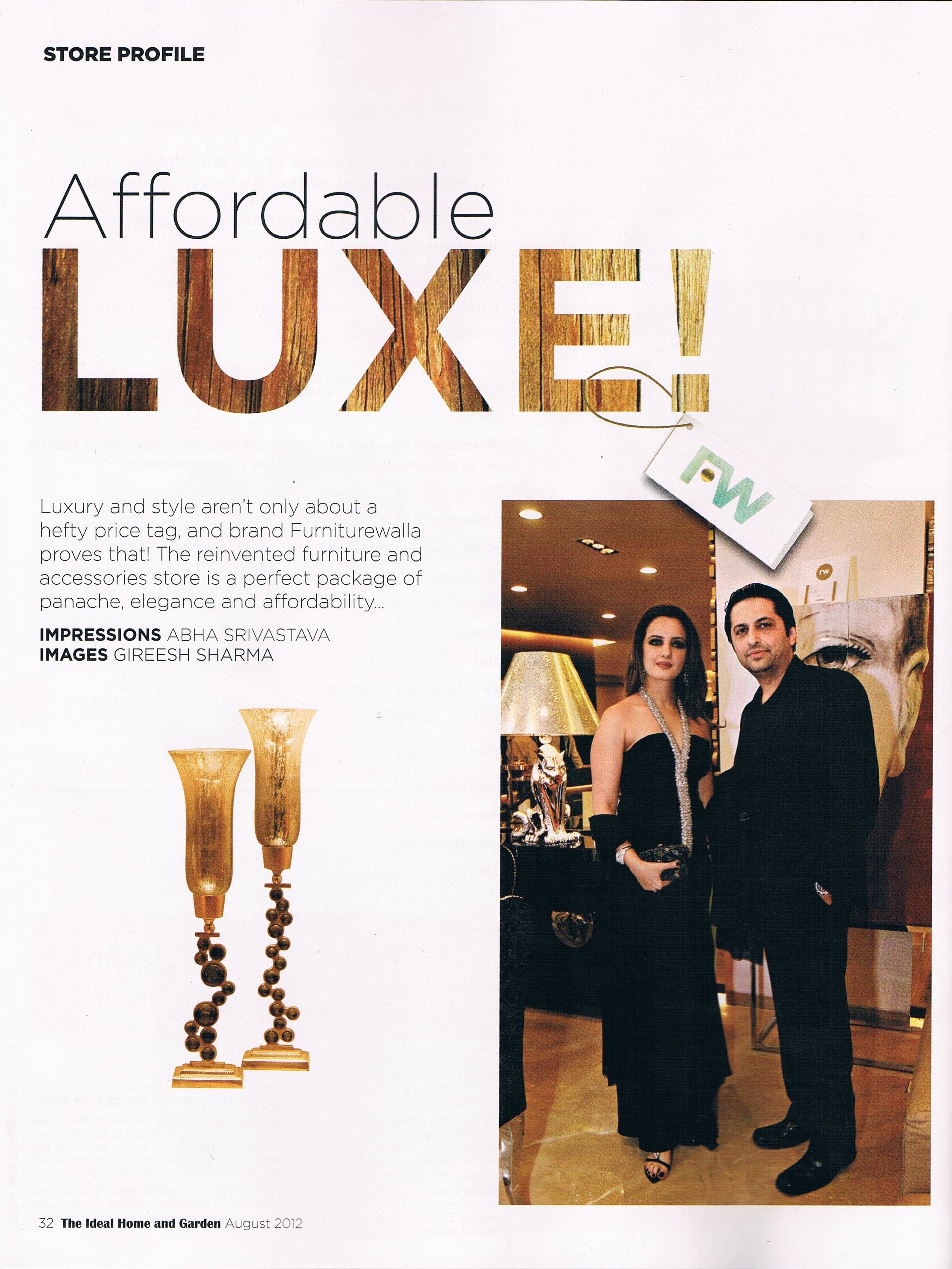 AUG 2012 IDEAL HOME AND GARDEN