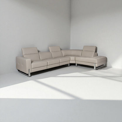 Raimond Leather Sectional Sofa