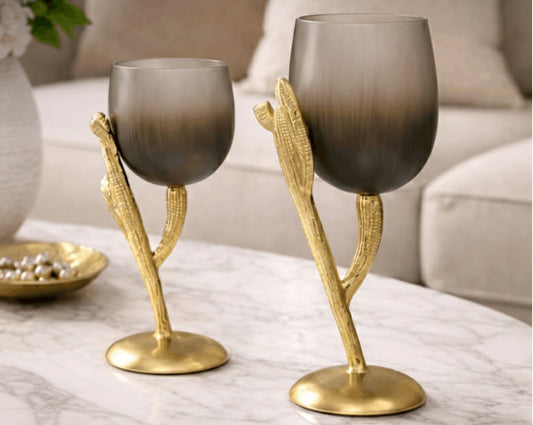 Delia Pillar Candle Holder